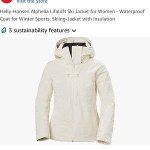 Helly-Hansen Women's White Ski Jacket